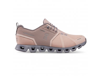 Dámské boty On Running Cloud 5 Waterproof - Rose/Fossil