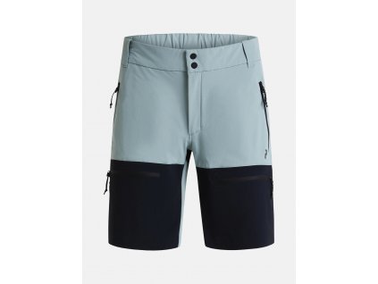 Dámské Šortky Peak Performance W Stretch Trek Shorts - Zelená (Velikost XS)