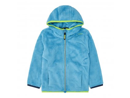 Dětská mikina CMP CHILD JACKET FIX HOOD - Danubia (Velikost 98)