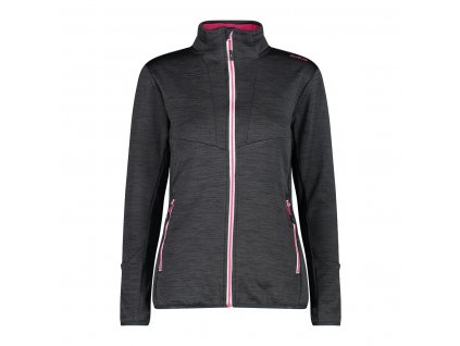 Dámská mikina CMP WOMAN JACKET - Anthracite (Velikost 44)