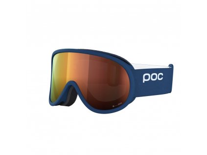 Lyžařské brýle POC Retina Lead Blue/Partly Sunny Orange (Velikost UNI)