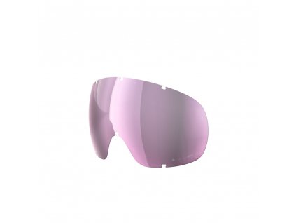 Náhradní sklo POC Fovea Mid/Fovea Mid Race Lens Clarity Highly Intense/Low Light Pink (Velikost UNI)