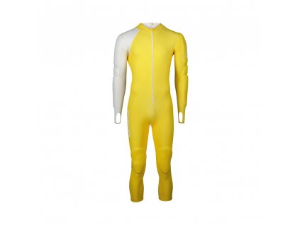 Závodní kombinéza POC Skin GS Aventurine Yellow/Hydrogen White