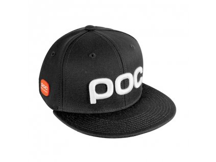 Kšiltovka POC Race Stuff Cap Uranium Black (Velikost UNI)