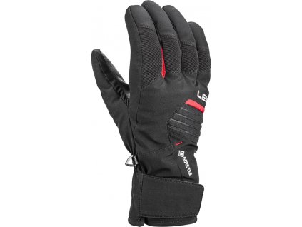 Rukavice Leki Vision GTX black-red