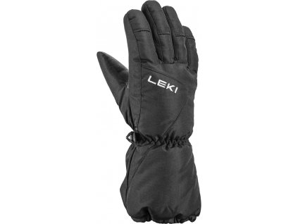 Rukavice Leki Nevio Junior black (Velikost 8)