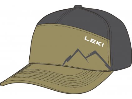 Leki Casual Cap LEKI sage-indian tan-olivine (Velikost One size)