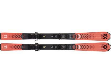 Dětské sjezdové lyže Völkl Jr Racetiger red vMotion s vázáním 7.0 VMotion Jr. R (Velikost 150)