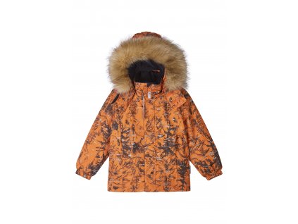 Dětská membránová zimní bunda Reima Sprig - Autumn Orange (Velikost 98)