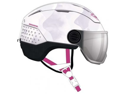 Helma Rossignol WHOOPEE VISOR IMPACTS WHITE (Velikost XS)