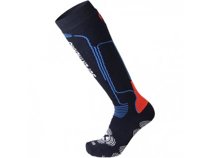 MICO Heavy W. Superthermo Primaloft Ski Socks - BLU (Velikost XXXL)