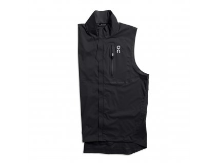 Pánská vesta ON Running Weather-Vest Black (Velikost XL)