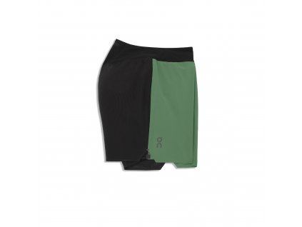 Pánské kalhoty ON Running Lightweight Shorts Ivy/Black (Velikost XXL)