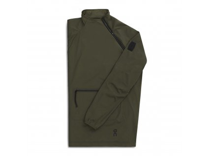 Pánská bunda ON Running Active Jacket Olive (Velikost XL)