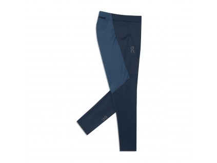 Pánské kalhoty ON Running Performance Tights Navy/Denim (Velikost XXL)