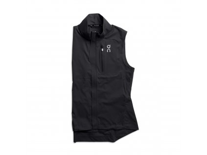 Dámská vesta ON Running Weather-Vest Black (Velikost S)