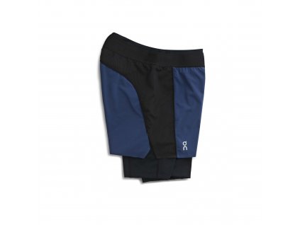 Dámské kalhoty ON Running Active Shorts Denim/Black (Velikost XS)