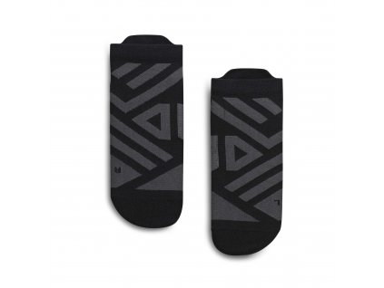 Pánské ponožky ON Running Performance Low Sock Black/Shadow (Velikost 48/49)