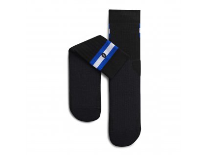 Dámské ponožky ON Running Tennis Sock Black/Indigo (Velikost 36/37)