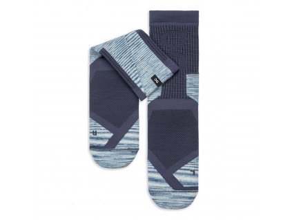 Dámské ponožky ON Running Explorer Merino Sock Midnight/Cobalt (Velikost 36/37)