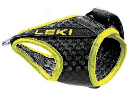 LEKI Shark Frame Strap Mesh - black-neonyellow (Velikost M - L - XL)