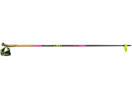 Hole Leki Mezza Race - neonpink-black-neonyellow