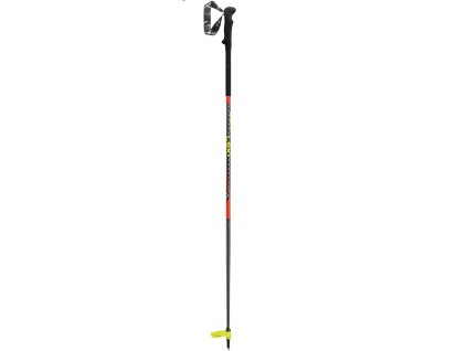 Hole Leki Mezza Lite - bright red-black-neonyellow