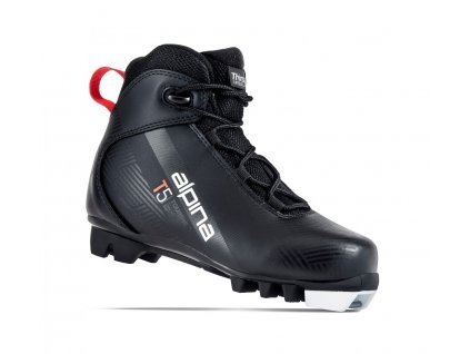 Boty na běžky Alpina T5 JR 21 - black/red 2022/23