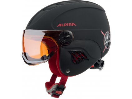 Lyžařská helma Alpina Carat LE Visor HM (Velikost 54-58)