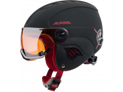 Lyžařská helma Alpina Carat LE Visor HM