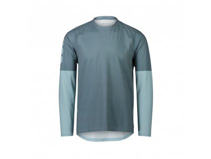 Pánský cyklo dres POC M's Essential MTB LS Jersey Calcite Blue