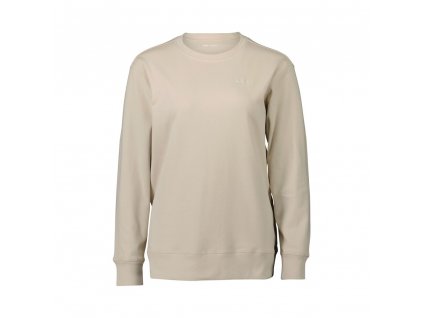 Dámská mikina POC W's Poise Crew Neck Light Sandstone Beige (Velikost XS)