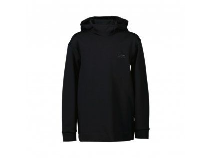 Dětská mikina POC Y's Essential MTB Hoodie Uranium Black (Velikost 130)
