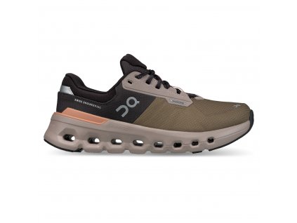 Dámské boty ON Running Cloudrunner 2 Waterproof Olive/Mahogany (Velikost 42.5)