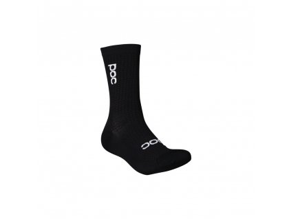 Juniorské cyklo ponožky POC Y's Essential Road Sock Uranium Black
