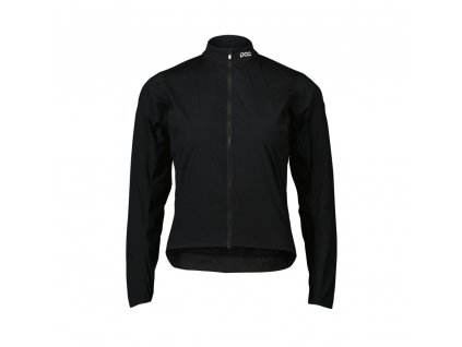Dámská cyklo bunda POC W's Essential Splash Jacket Uranium Black (Velikost L)