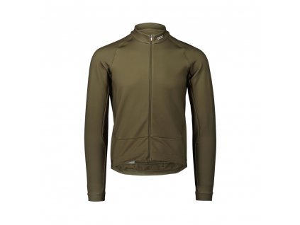 Pánská cyklo bunda POC M's Thermal Jacket - Epidote Green