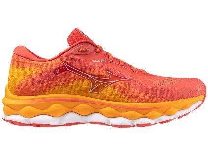 Boty Mizuno WAVE SKY 7 Cayenne / Nickel / Carrot Curl