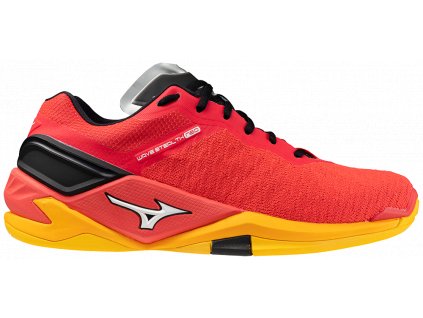 Boty Mizuno WAVE STEALTH NEO Radiant Red / White / Carrot Curl