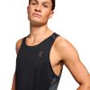 Pánské tílko ON Running Performance Tank Black/Eclipse (Velikost L)