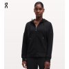 Dámská mikina ON Running Zipped Hoodie Black (Velikost L)