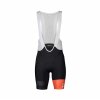 Cyklo kraťasy POC Essential Road VPDs Bib Shorts Uranium Black / Hydrogen White (Velikost XXL)