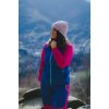 Husky Dámská softshell bunda Suli L pink/blue (Velikost S)