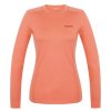 Husky Dámská merino mikina Aron L light orange (Velikost M)