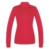 Husky Dámská merino mikina Aron Zip L pink (Velikost M)