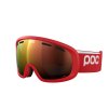 Lyžařské brýle POC Fovea Mid WF Prismane Red/Partly Sunny Orange PC408439620 (Velikost UNI/Wide Fit)