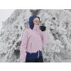 Husky Dámská lyžařská bunda Gambi L pink/blue (Velikost L)