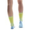 Ponožky On Running Performance Run Sock High Wash/Lime (Velikost L)