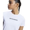 Dámské Triko Kr.Rukáv On Running On Run-T White (Velikost L)