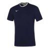Men Mizuno Tee / Navy/White/4XL